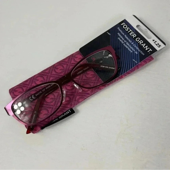 NEW Foster Grant reading glasses +1.25 - Picture 2 of 6